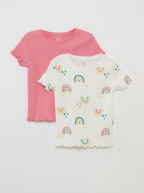 Lote de 2 t-shirts de manga curta - Kiabi