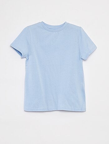 Lote de 2 t-shirts de manga curta e gola redonda