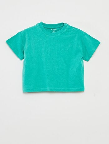 Lote de 2 t-shirts de manga curta e gola redonda