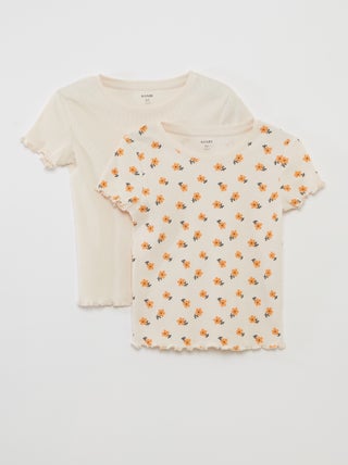 Lote de 2 t-shirts de manga curta