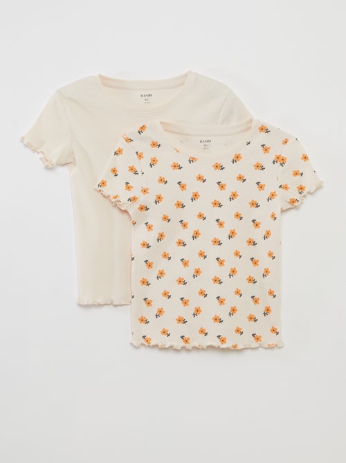 Lote de 2 t-shirts de manga curta - Kiabi