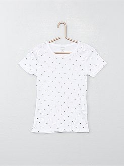 Lote de 2 t-shirts em puro algodão - Kiabi