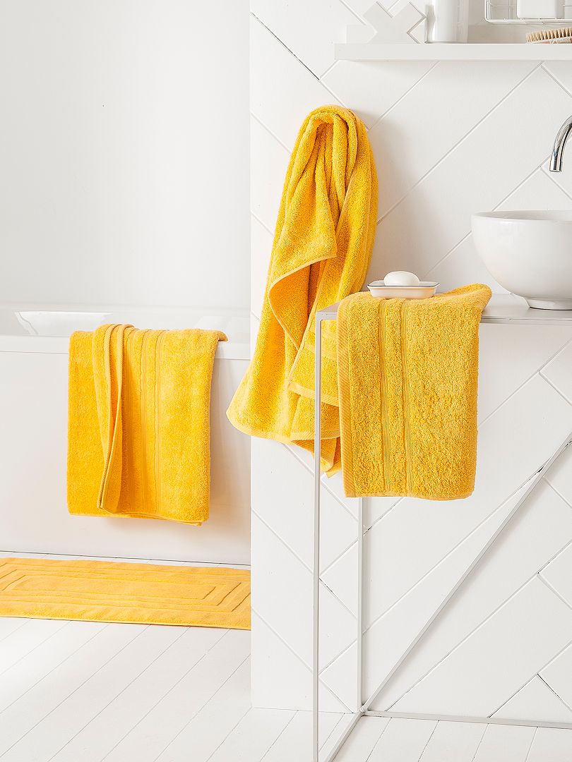 Lote de 2 toalhas de banho 30 x 50 cm, 500 g - Kiabi