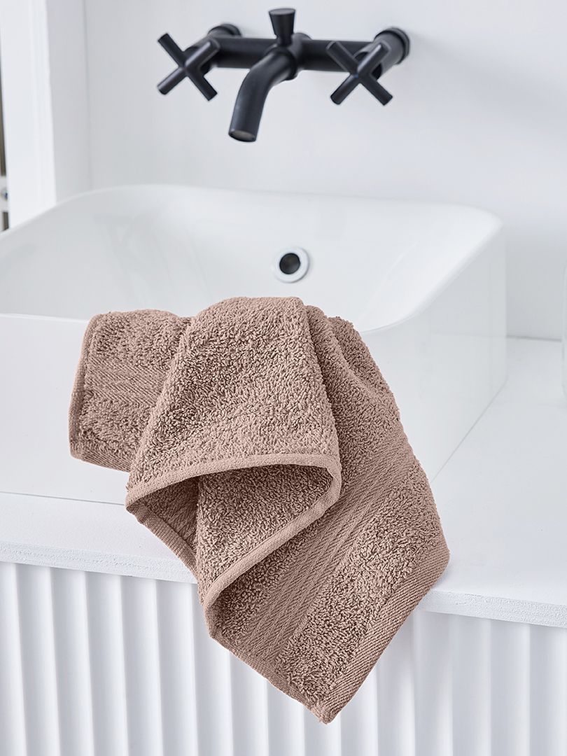 Lote de 2 toalhas de banho 30 x 50 cm ROSA - Kiabi