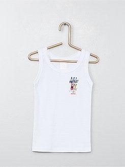 Menino 3-12 anos - Lote de 2 tops 'Absorba' - Kiabi