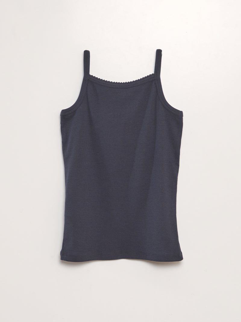 Lote de 2 tops BRANCO - Kiabi