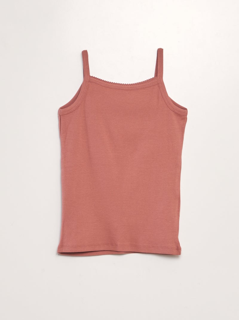 Lote de 2 tops VIOLETA - Kiabi