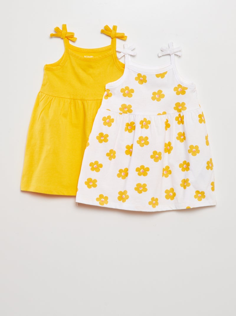 Lote de 2 vestidos BRANCO - Kiabi