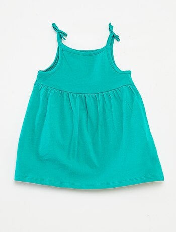 Lote de 2 vestidos leves com alças finas - 2 peças