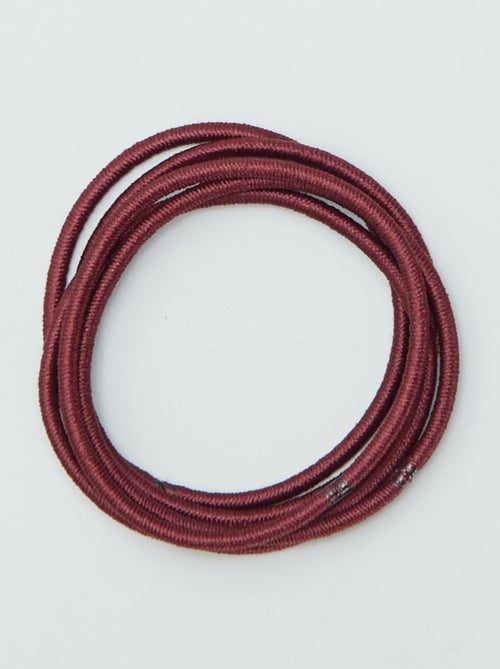 Lote de 20 elásticos finos - Kiabi