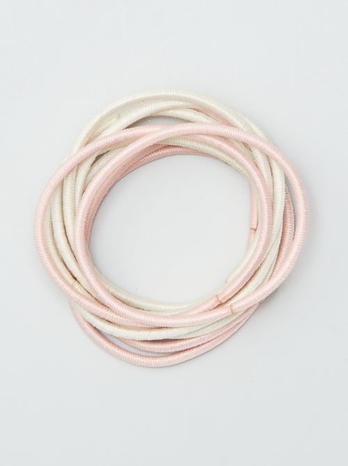 Lote de 20 elásticos finos - Kiabi