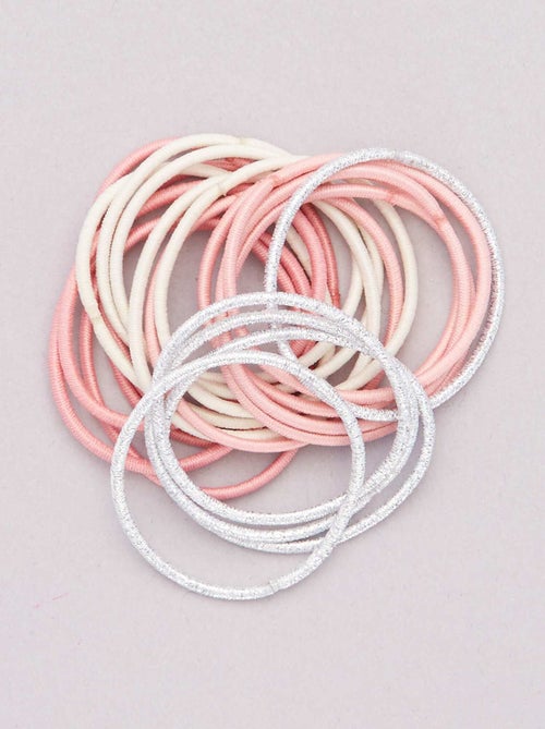 Lote de 20 elásticos para cabelo - Kiabi
