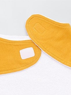 Lote de 3 babetes adaptados para crianças - Kiabi