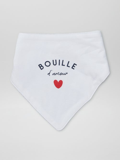 Lote de 3 babetes - Kiabi