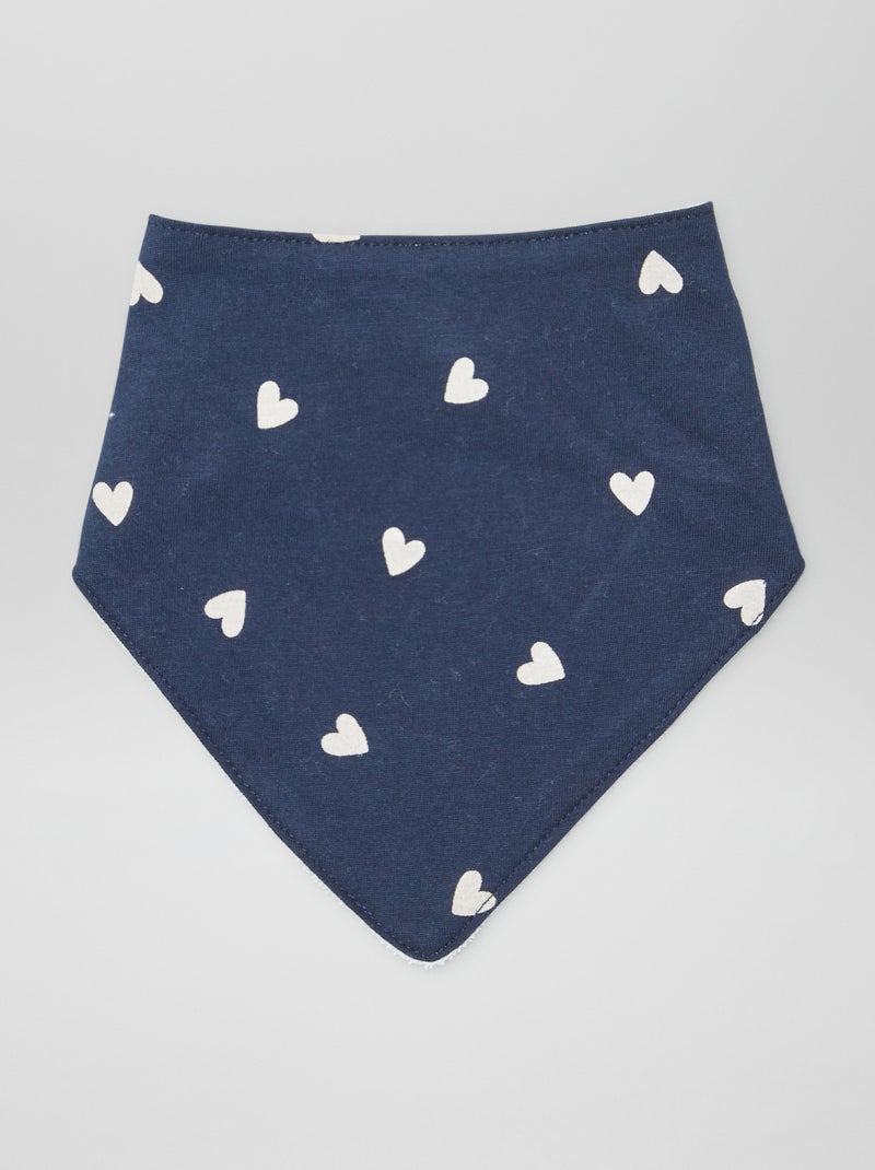 Lote de 3 babetes AZUL - Kiabi