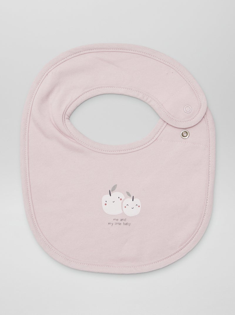 Lote de 3 babetes BRANCO - Kiabi