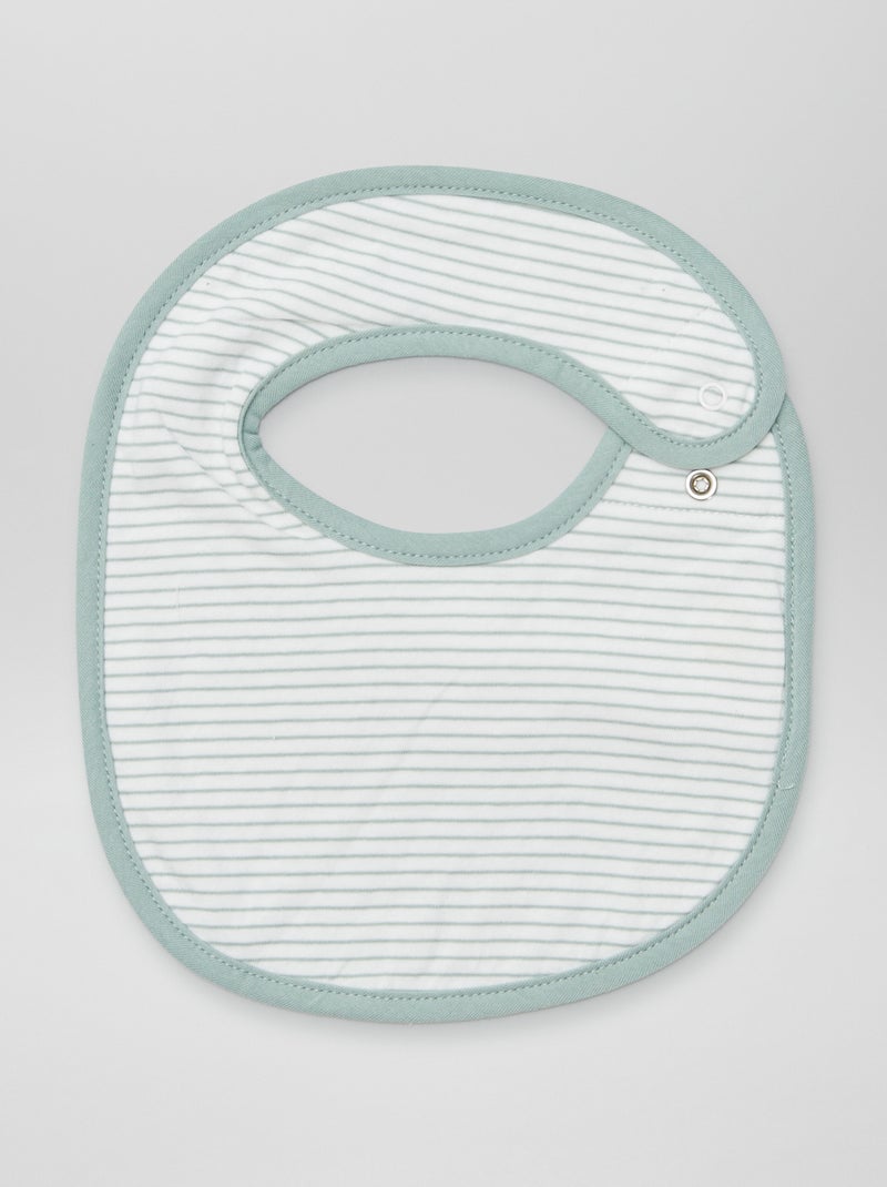 Lote de 3 babetes BRANCO - Kiabi