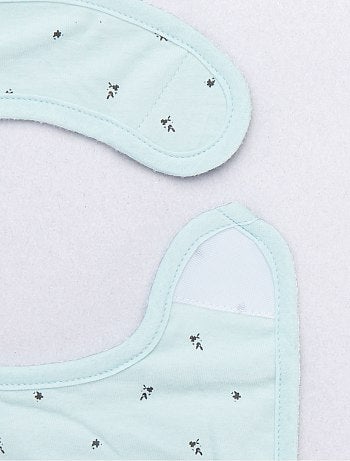 Lote de 3 babetes de algodão - Kiabi