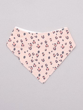 Lote de 3 babetes em triângulo fralda - Kiabi