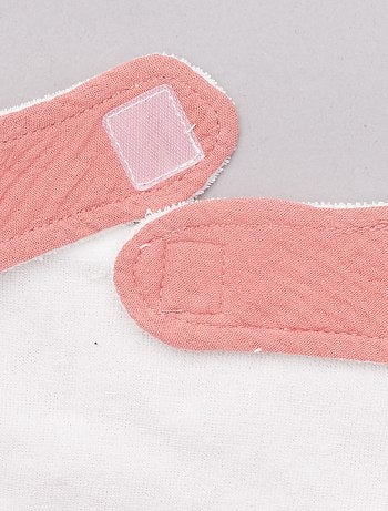 Lote de 3 babetes em triângulo fralda - Kiabi