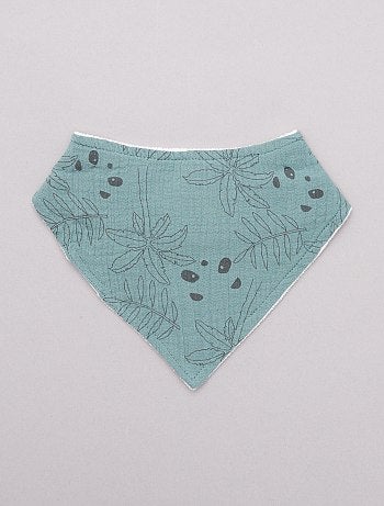 Lote de 3 babetes em triângulo fralda - Kiabi