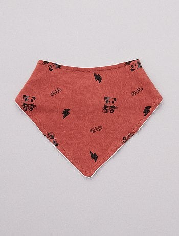 Lote de 3 babetes 'panda' - Kiabi