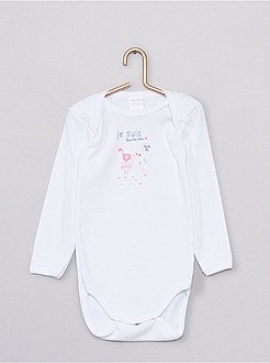 Lote de 3 bodies 'Absorba' - Kiabi