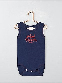 Lote de 3 bodies 'Absorba' sem mangas - Kiabi