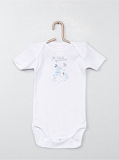 Lote de 3 bodies 'Absorba' tema 'coelhos' - Kiabi