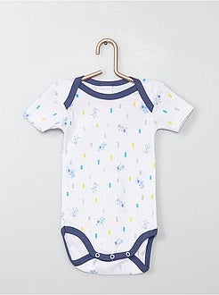 Lote de 3 bodies 'Absorba' tema 'gatinhos' - Kiabi