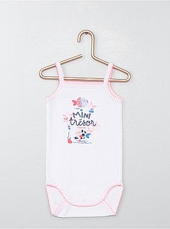 Lote de 3 bodies com alças finas 'Absorba' - Kiabi