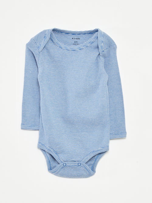 Lote de 3 bodies de manga comprida - Kiabi