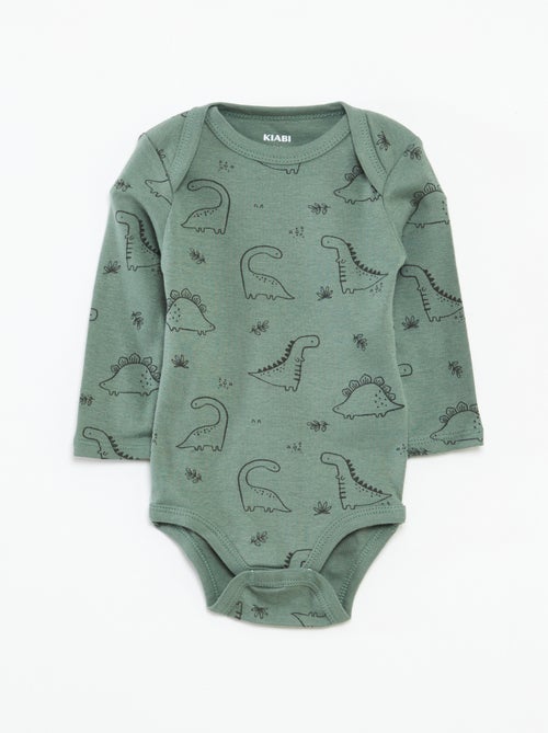 Lote de 3 bodies de manga comprida - Kiabi