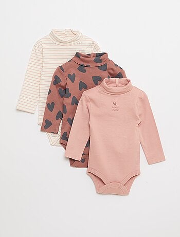 Pack de 3 bodies duráveis