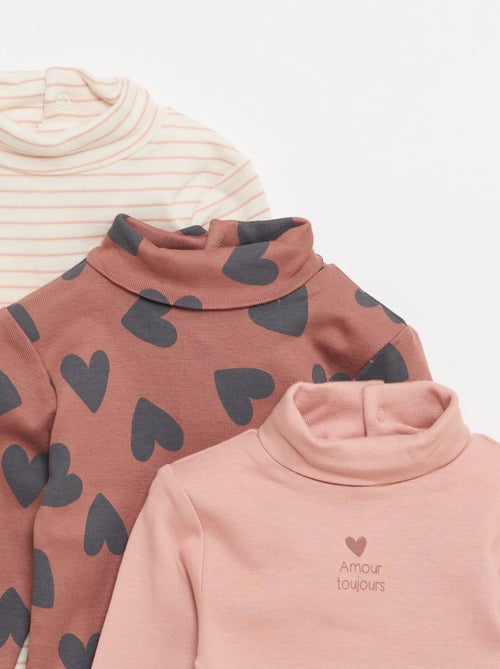 Lote de 3 bodies duráveis - Kiabi