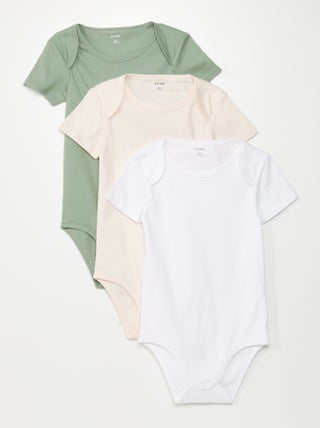 Lote de 3 bodies em jersey - So Easy