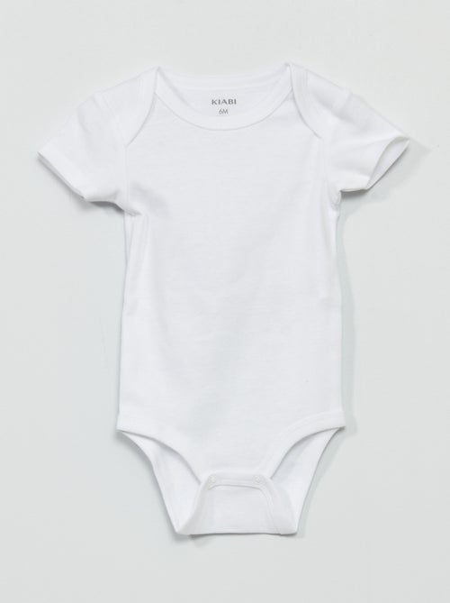 Lote de 3 bodies em jersey - Kiabi