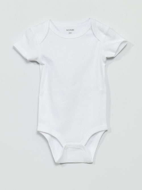 Lote de 3 bodies em jersey - Kiabi