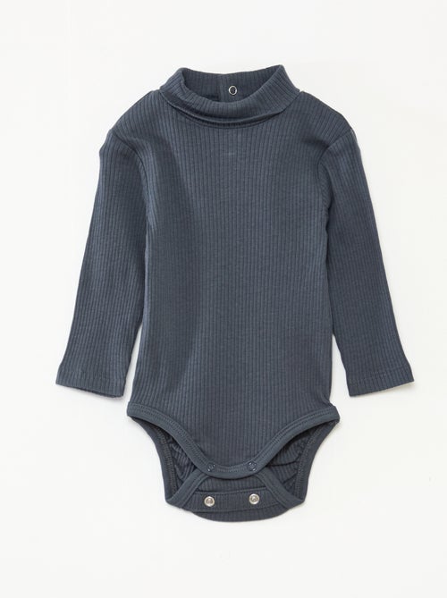 Lote de 3 bodies evolutivos de malha pointelle - Kiabi