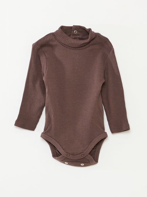 Lote de 3 bodies evolutivos de malha pointelle - Kiabi