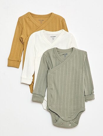 Lote de 3 bodies evolutivos