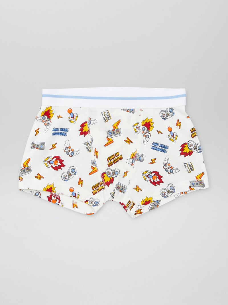 Lote de 3 boxers AZUL - Kiabi