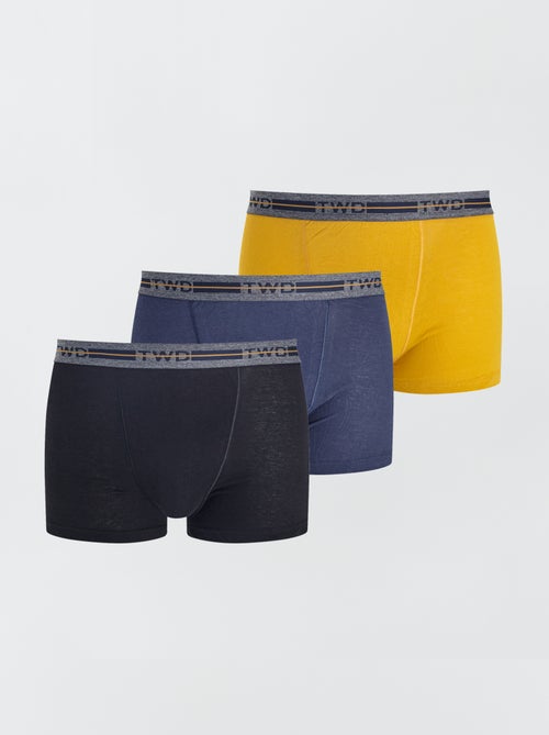 Lote de 3 boxers básicos - Kiabi