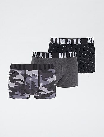 Lote de 3 boxers de fantasia