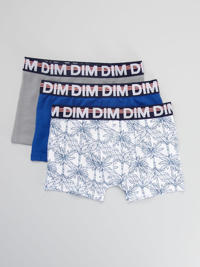 Lote de 3 boxers 'Dim' estampados BEGE - Kiabi