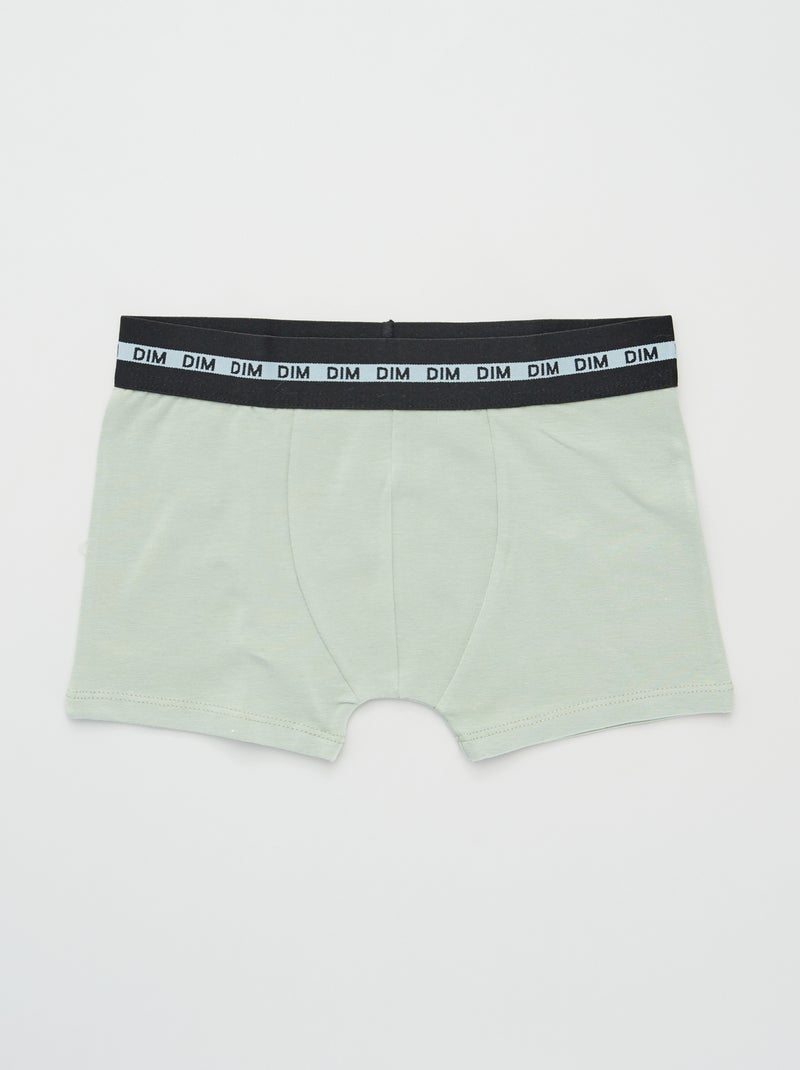 Lote de 3 boxers 'DIM' VERDE - Kiabi