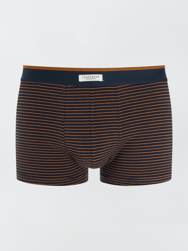 Lote de 3 boxers elásticos AMARELO - Kiabi
