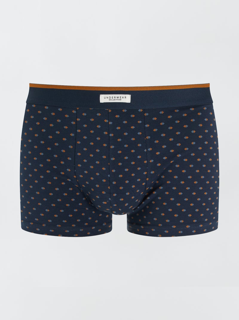 Lote de 3 boxers elásticos AMARELO - Kiabi