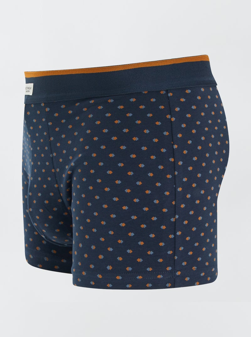 Lote de 3 boxers elásticos AMARELO - Kiabi