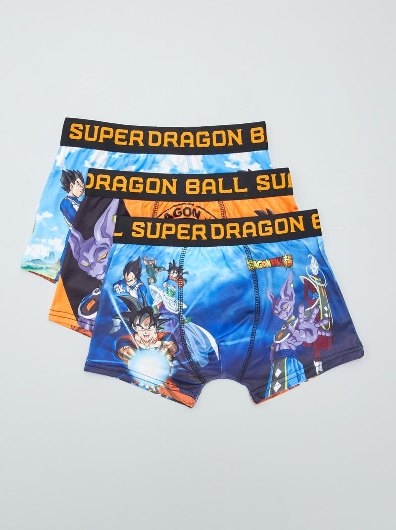 Lote de 3 boxers fantasia 'Dragon Ball Z' AMARELO - Kiabi